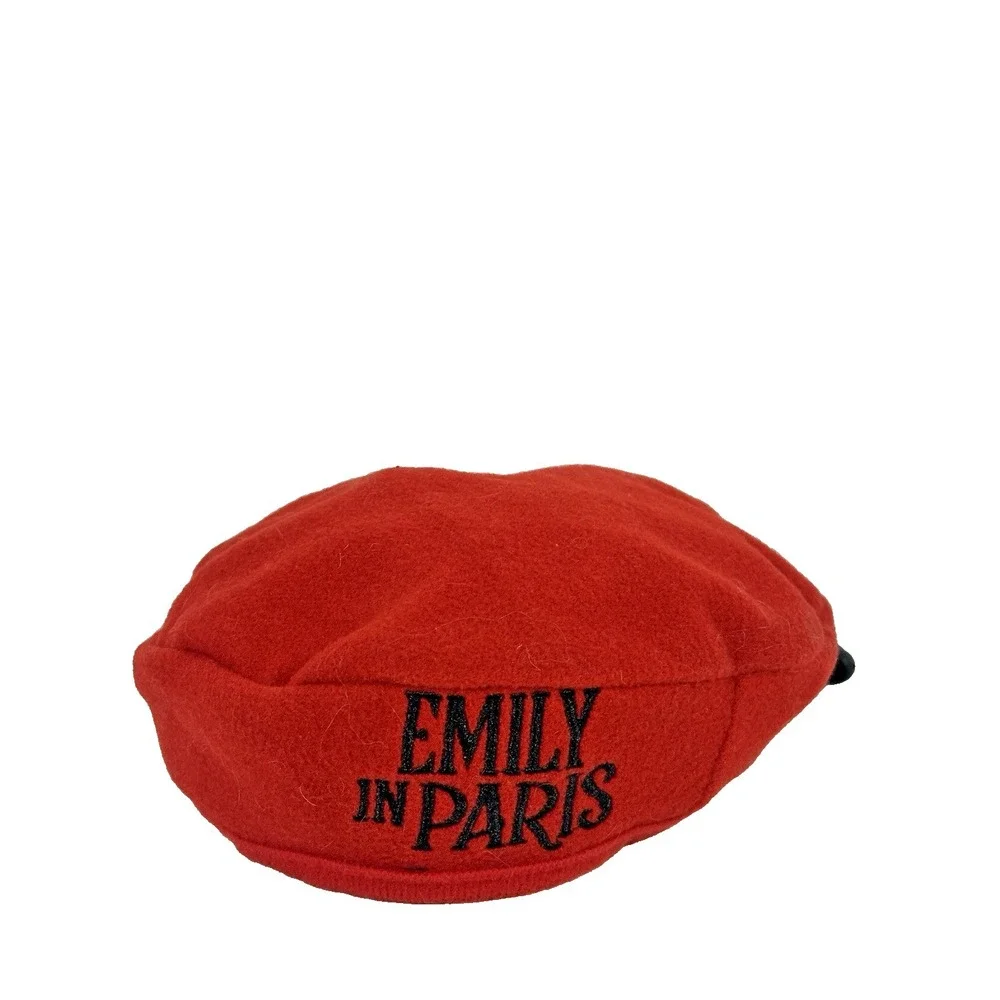 Dog or Cat Beret Hat Emily in Paris French Artist Beanie Pet Dog XS/SM